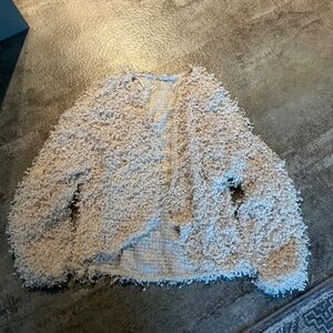 White Cardigan